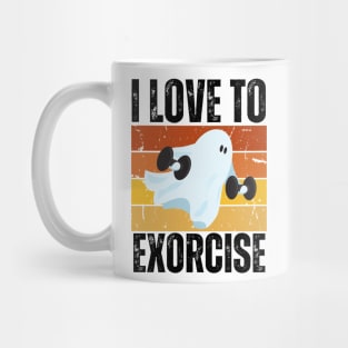 I Love To Exercise Mug